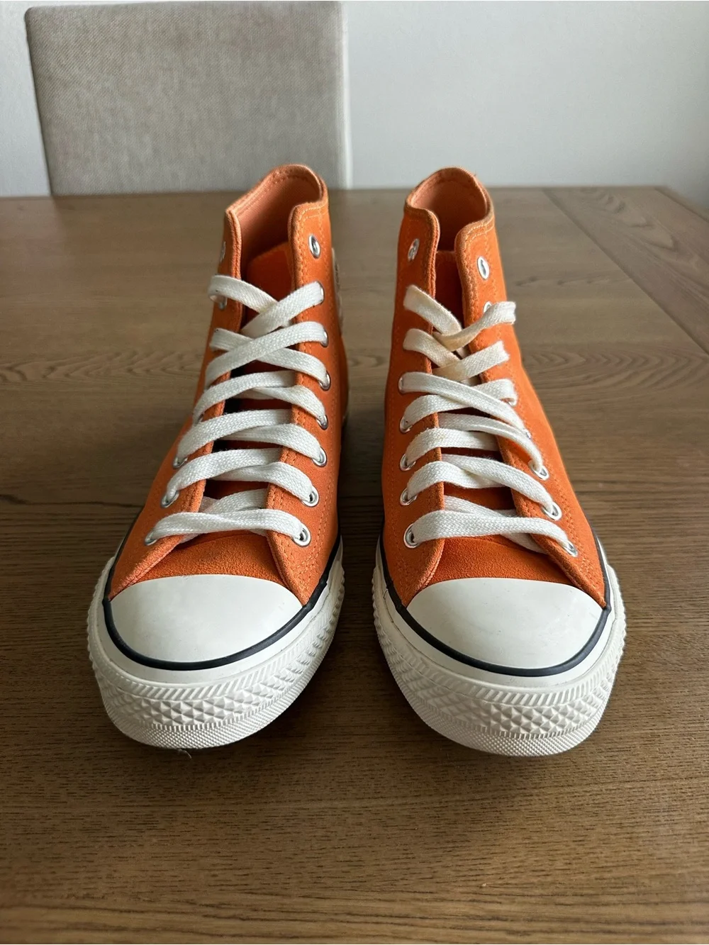 Converse Orange High-Top Chuck Taylor All Star Sneakers